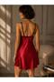 Short Satin Lace Nightgown 2984 Stylish Elegant Nightgown - 3