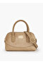 Solid Crossbody Bag with Zip Closure
