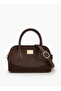 Solid Crossbody Bag with Zip Closure