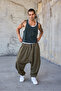 Men's Loose Street Style Shalwar Trousers - 6