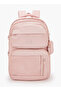 Solid Backpack with Pouch