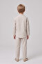 Children's Hajj Umrah Outfit Top and Bottom Set 100% Cotton - 3