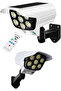 Solar Garden Lighting with Motion Sensor, Remote Control, and Camera Appearance - New Generation - 4
