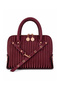 Women's Strap Hand and Shoulder Bag 3 Sizes Burgundy