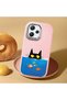 Redmi 12 4G/5G Compatible Shock-Absorbing Camera Protected Pink Silicone Case - 3