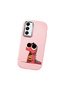 Pink Silicone Case with Shock-Absorbing Camera Protection Compatible with Samsung Galaxy A05S - 3