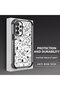 Samsung Galaxy A52/A52S Compatible Transparent Back Four Corners Reinforced Impact Protection Silicone Case - 3