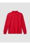 Lcw Kids Red Polo Collar Boys' Pique T-Shirt - 5
