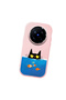 Vivo X200 Pro Compatible Shock-Absorbing Camera Protected Pink Silicone Case - 3