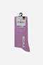 Women's 10% Silver Mineral Content Socks Purple - 5