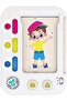 Matching Game Machine Educational Toy with 12 Cards Music & Lights for Kids 3+ Years
