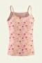 5 Pieces of Cotton Strap Undershirts for Girls - Mixed Patterned Underwear - Anti-Sweat Strap Undershirts - Sleep Band Gift - 5