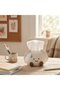 White & Brown Smiling Cloud Ceramic Napkin Holder – 23×15 cm - 4