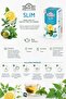 2 Packs of Slim Lemon, Mate, and Matcha Green Tea Mix 20-Pack and Room Fragrance - 3