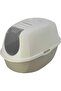 Smart Cat Litter Tray Box for Cat and Kittens 54 cm (Warm Grey), 1 Count, Large