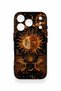 iPhone 17 Pro Compatible Mystic Sun Pattern Silicone Case - 3
