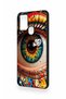 Samsung A21S Compatible Colorful Eye-Pop Patterned Silicone Case - 3