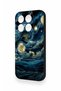 Xiaomi Mi 17 5g Compatible Starry Night Pattern Silicone Case - 4