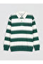 Striped Long Sleeve Boys' T-Shirt for Style Enthusiasts from Uzg Store