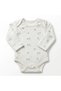 2-Piece Long Sleeve Bodysuit, 100% Organic Cotton Baby Bodysuit Set, Unisex, Lamb Embroidered & Lamb Patterned Bodysuit - 5