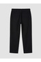 Lcw Vision Black Regular Fit Linen Look Men's Trousers - 6