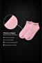 3 Pairs Boxed Premium Women's Pink Cotton Seamless Booties Socks - 4