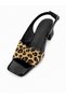 Women's Leopard Printed Stylish Design Slippers - 2