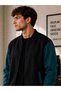 New Season 2026 Combed Cotton College Jacket with Pockets and Full Zipper Sweatshirt - 4