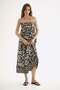 Tie-strap midi dress - 2