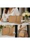 Hesione Im464-3 Women's Small Size Bag with 3 Compartments, Zipper and Chain Strap - 4
