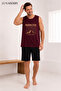 Men's Athlete Shorts Double Set 100% Cotton - 5