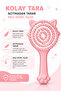 Pro Three-Dimensional Children's Hairbrush with Pink Cat Paws and Ears - 2