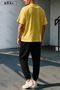 Trust Problem Printed Oversized Unisex T-Shirt Jogger Sweatpants Set - 2