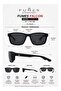 Falcon Polarized Sport Sunglasses for Men & Women | Matte Black Frame with Smoke TAC Polarized UV400 Lenses - 6