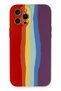 Aconcept iPhone 12 Pro Max Case Ebruli Launch Silicone (174947) - Red-Purple