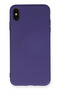 Aconcept iPhone XS Max Case Nano Inside Velvet Silicone (214132) - Purple