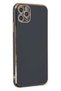 Aconcept iPhone 11 Pro Max Case Volet Silicone (212159) - Black