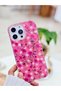iPhone 14 Promax Compatible Strawberry Design Silicone Case - 4