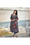 Blue Kurta Set - VRN1037 | Blue-Size:L-40-Inches