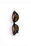 Lumber Oval Brown Women's Sunglasses - 54 Ekartman Uv400 Protected - 2