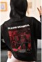 Itachi Uchiha Naruto Anime Back Printed Unisex Oversize Combed Cotton Hoodie - 3