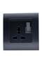 16A 250V Universal Wall Socket Outlet, Grey, Multi-Standard Power Socket - 2
