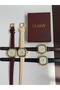 Bella Model Cream Leather Cord Women's Wristwatch - 5