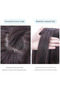 Hair Topper for Women Thinning Hair 35cm long,10x13cm Large Coverage Base,Heat-Resistant Matte Fiber,Natural Look Hairpieces for Sparse Crown & Full Volume,Breathable & Lightweight for Daily Wear - 4
