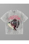 Amazing Spider Punk Printed Unisex Washable Vintage Oversize T-Shirt