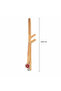 Wooden Toy Baby Stroller Walker Ilkadım Retro First Step Folding Handmade - 3