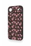 iPhone 17 Air Compatible Mini Pink Floral Pattern Silicone Case - 4