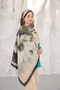 Patterned Bamboo Shawl Tok Duran Women's Shawl Bk56 - 3