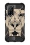 Mi 10t - Mi 10t Pro Case Army Tank Full Protection Anti-Shock - Golden Lion Mandala