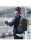 Laptop Backpack with USB Charging Port Slim Travel Bag with Laptop Compartment Water Resistant College School Book Computer Bag for Girls and Boys Fits 15.6 Inch Laptop B00218 Black - 2
